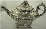 Antique English , Early Victorian, Sterling Tea & Coffee Set. 1840.