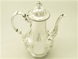Sterling Silver Coffee Pot - Antique Victorian