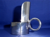 Antique English Sterling Silver Student Candlestick Light