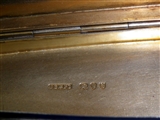 Antique English Sterling Silver Violin Case Snuff Box