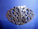 1898 Antique English Sterling Silver Nurse Buckle