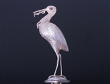 THE HAGUE: Fine and impressive armorial silver fork and spoon