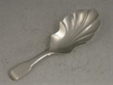 Rare George IV Provincial Silver Caddy Spoon