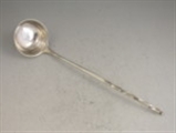 George III Scottish Provincial Silver Toddy Ladle 'Twist Handle'