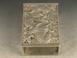 George V Arts & Crafts Silver Match Box Cover