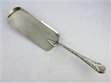 Victorian Newton Pattern silver Crumb Scoop, 1890