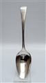 Antique hallmarked Sterling Silver George III Old English Pattern Dessert Spoon 1802