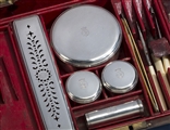 Naval Interest: Rare George III Royal Navy officer's seagoing silver dressing set