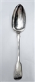 Antique Sterling Silver George IV Fiddle Pattern Table Spoon 1829