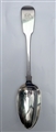 Antique Sterling Silver George IV Fiddle Pattern Table Spoon 1829