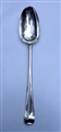 Antique Sterling Silver George III Hanoverian Pattern Dessert Spoon 1770