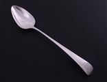 A fine George III sterling silver basting spoon