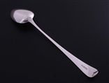 A fine George III sterling silver basting spoon