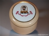 Ridgway Pot with Armorial Porcelain BROWN - WESTHEAD crest