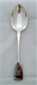 Antique Victorian Sterling Silver Fiddle Pattern Dessert Spoon 1857