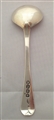 Antique George IV Sterling Silver Old English Pattern Salt Spoon 1821