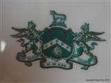 Copeland Spode Armorial Porcelain Plate WORSHIPFUL COMPANY OF CLOTHWORKERS LIVERY