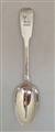 Antique William IV Sterling Silver Hallmarked Fiddle Pattern Dessert Spoon 1833