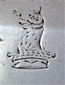 Antique hallmarked Irish sterling silver George III Fiddle Pattern Table Spoon 1803