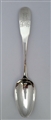 Antique Irish Sterling Silver Hallmarked George III Fiddle Pattern Table Spoon 1803