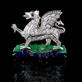 The Buffs (Royal East Kent Regiment) Regimental Brooch