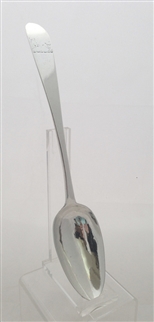 Antique Sterling Silver Irish Silver Hallmarked George III Old English Pattern Table Spoon 1786