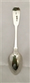 Antique Hallmarked Sterling Silver George III Fiddle Pattern Teaspoon
