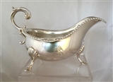 A fine Antique Victorian silver-plated sauceboat