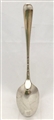 Antique George III Sterling Silver Old English pattern dessert spoon 1779