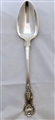 Antique George IV Sterling Silver Kings Husk (variant) Anthemion Heel Pattern Gravy Spoon. 1826