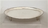 George III Sterling Silver Hallmarked Oval Tray 1794