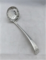 Antique George III Hallmarked Sterling Silver Old English Pattern Sifting Spoon 1795