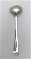 Antique George III Sterling Silver Old English Pattern Salt Spoon 1794