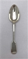 Antique Victorian Hallmarked Sterling Silver Fiddle Pattern Tea Spoon 1853