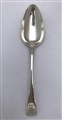 Antique George III Sterling Silver Old English Pattern Dessert Spoon 1805