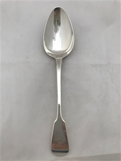 Antique Sterling Silver George III Fiddle Pattern Tablespoon 1820