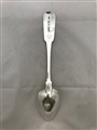 Antique Irish Sterling Silver Fiddle Pattern Tablespoon 1809