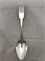 Antique Irish Sterling Silver Fiddle Pattern Tablespoon 1809