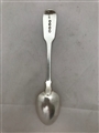 Antique Sterling Silver William IV Fiddle Pattern Teaspoon 1833