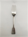 Antique Sterling Silver William IV Fiddle pattern Dessert Fork 1836