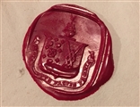 A George IV gold and carnelian armorial seal for COFFIN and HARRINGTON