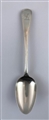 Antique Sterling Silver Hallmarked Victorian Silver Old English Thread Pattern Tablespoon 1842