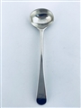 Antique Hallmarked Sterling Silver George III Old English Pattern Salt Spoon 1803