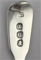 Antique Sterling Silver Hallmarked George III Fiddle Pattern Salt Spoon 1811