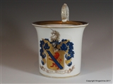 Armorial Porcelain Cup FAIRLIE Braid Castle SCOTLAND Coat Arms Crest