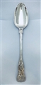 Wonderful Antique Edwardian Hallmarked Sterling Silver King's Pattern Gravy Spoon, 1908