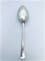 Antique GeorgeIII Sterling Silver Hallmarked Old English Pattern Dessert Spoon 1801