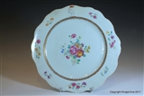 Chinese Armorial Porcelain Plate ADMIRAL JOHN WATSON EIC