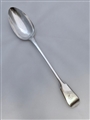 Antique George IV Sterling Silver Fiddle Pattern Gravy Spoon, 1824