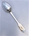 Antique William IV Sterling Silver Fiddle Pattern Tablespoon, 1831